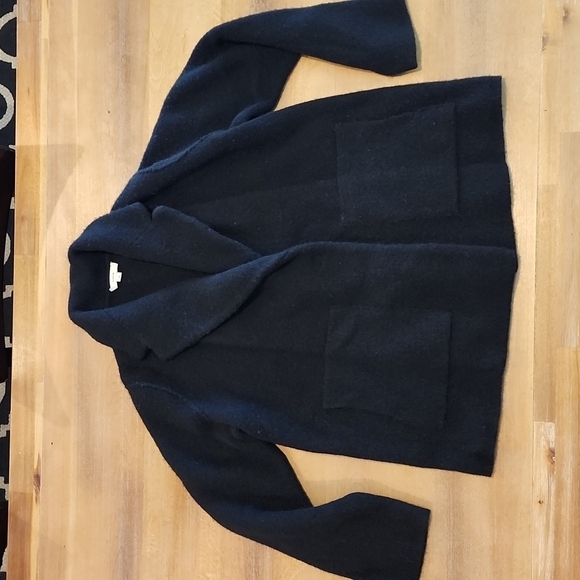 VINCE Oversize Sweater Knit Blazer - Picture 8 of 15